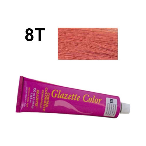 GLAZETTE Color 8T farba do wł.100ml tycjanowy jasny blond